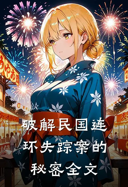 破解民国连环失踪案的秘密全文