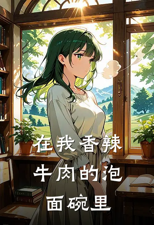 在我香辣牛肉的泡面碗里