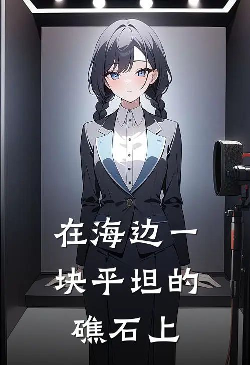 在海边一块平坦的礁石上