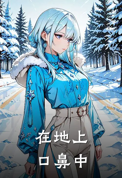 在地上口鼻中间有白点