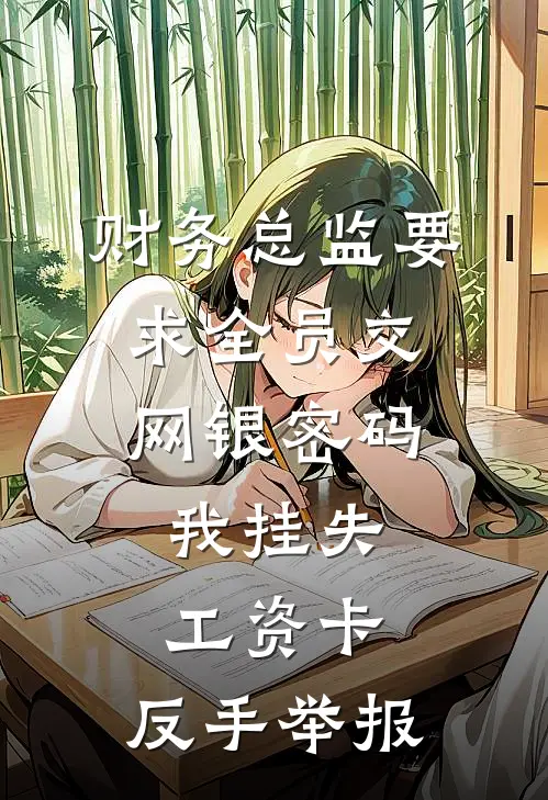 财务总监要求全员交网银密码，我挂失工资卡，反手举报