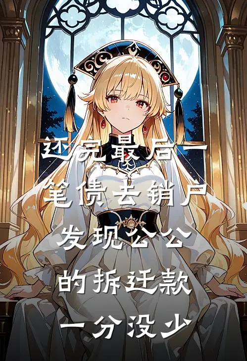 还完最后一笔债去销户，发现公公的拆迁款一分没少
