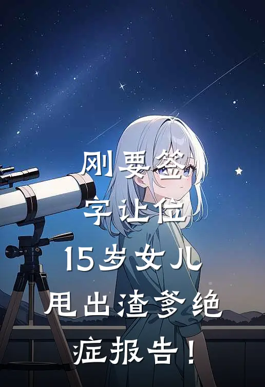 刚要签字让位，15岁女儿甩出渣爹绝症报告！