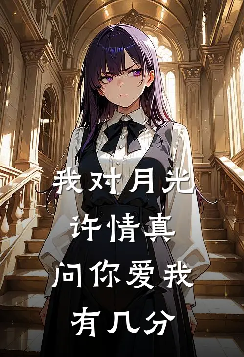 我对月光许情真，问你爱我有几分