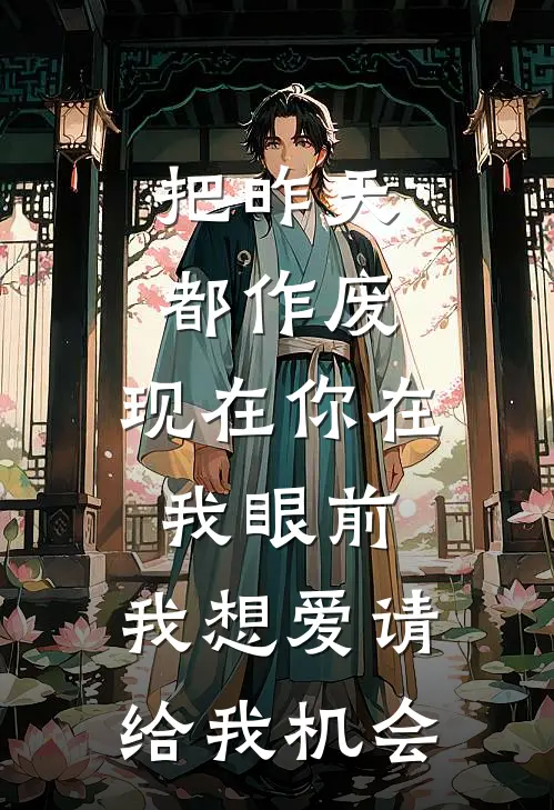 把昨天都作废,现在你在我眼前,我想爱请给我机会