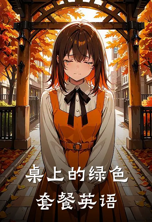 桌上的绿色套餐英语