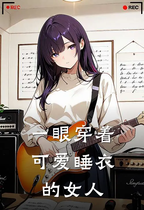 一眼穿着可爱睡衣的女人