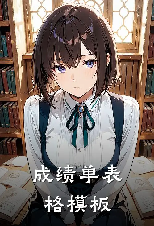 成绩单表格模板