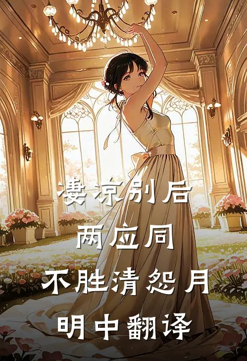 凄凉别后两应同,不胜清怨月明中翻译