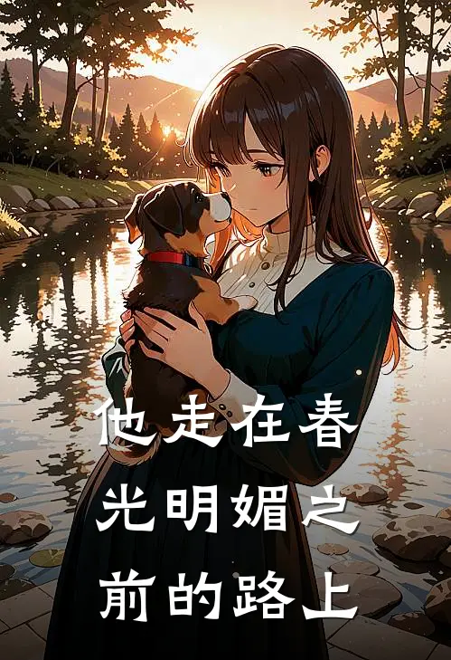 他走在春光明媚之前的路上