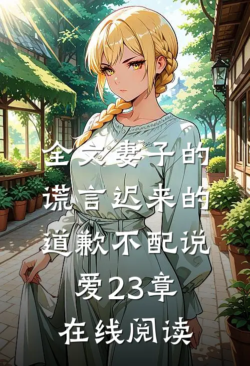 全文妻子的谎言迟来的道歉不配说爱 23章在线阅读