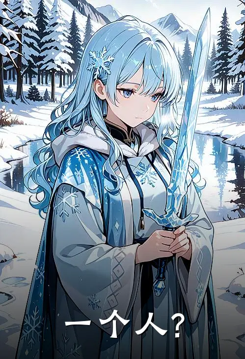 一个人?
