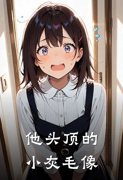 他头顶的小灰毛像