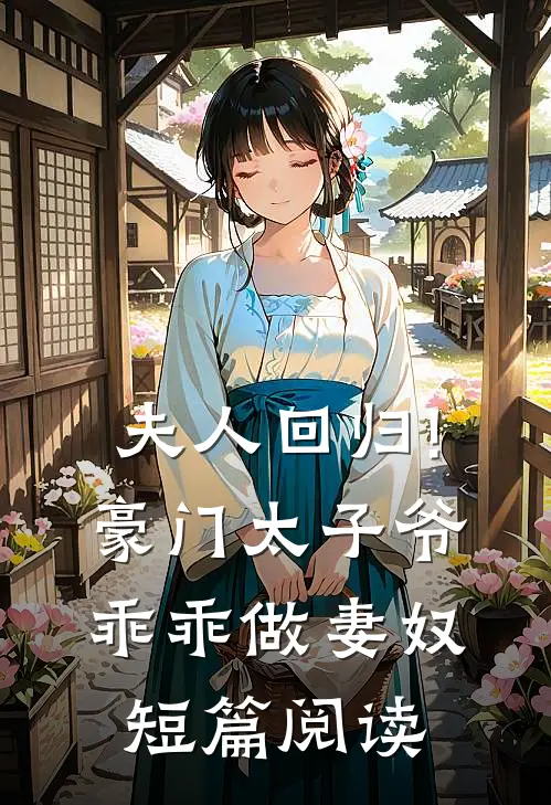 夫人回归!豪门太子爷乖乖做妻奴短篇阅读