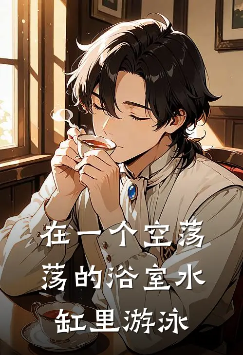 在一个空荡荡的浴室水缸里游泳