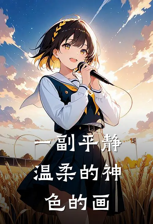 一副平静温柔的神色的画