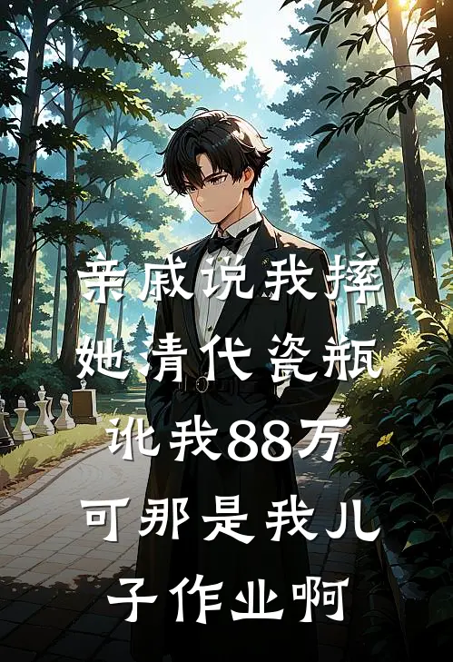 亲戚说我摔她清代瓷瓶讹我88万，可那是我儿子作业啊