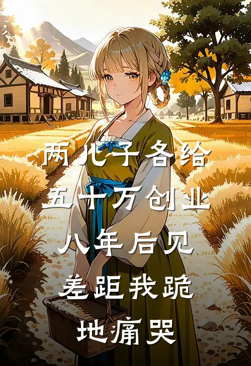 两儿子各给五十万创业，八年后见差距我跪地痛哭