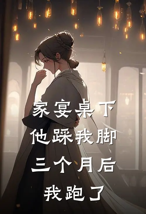 家宴桌下他踩我脚,三个月后我跑了