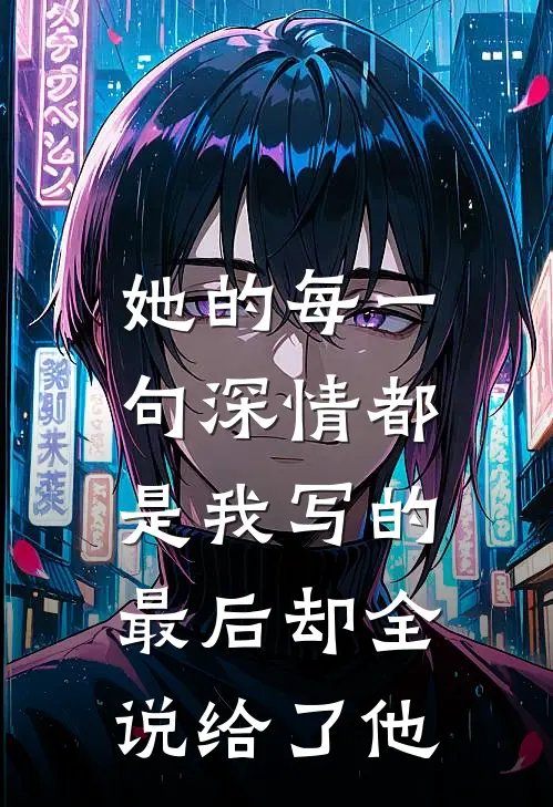 她的每一句深情都是我写的，最后却全说给了他