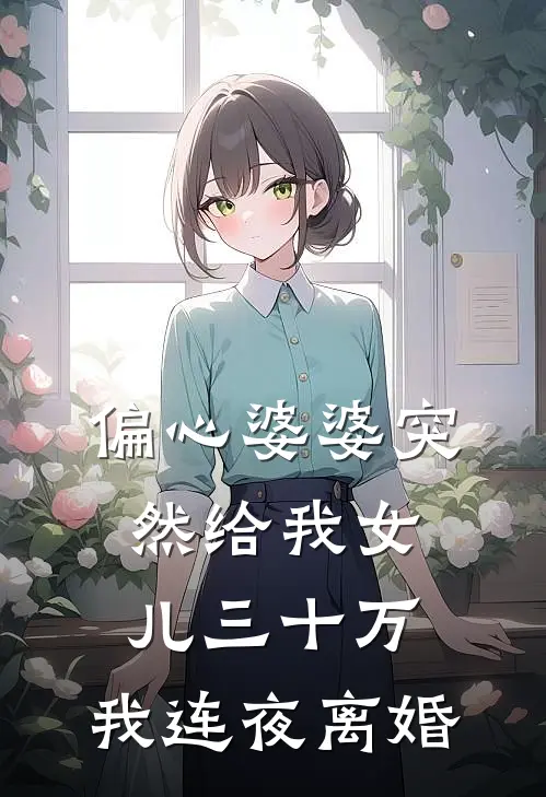 偏心婆婆突然给我女儿三十万,我连夜离婚怎么办