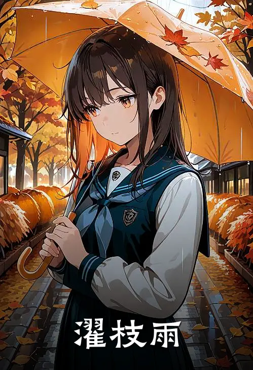 庭檐声濯枝雨