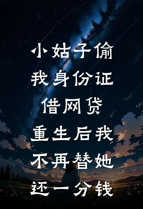 小姑子偷我身份证借网贷，重生后我不再替她还一分钱