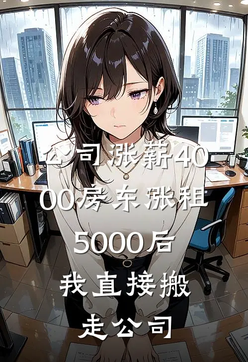公司涨薪4000房东涨租5000后,我直接搬走公司