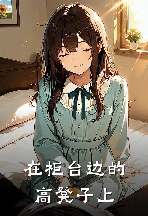 在柜台边的高凳子上挂