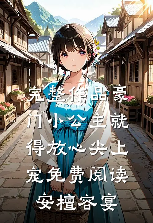 完整作品豪门小公主就得放心尖上宠免费阅读安檀容宴