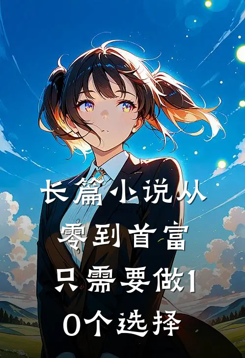 长篇小说从零到首富，只需要做10个选择