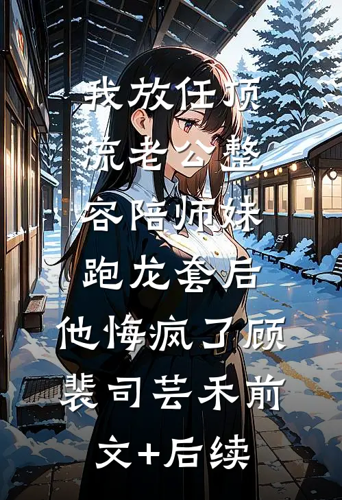 我放任顶流老公整容陪师妹跑龙套后，他悔疯了顾裴司芸禾前文+后续