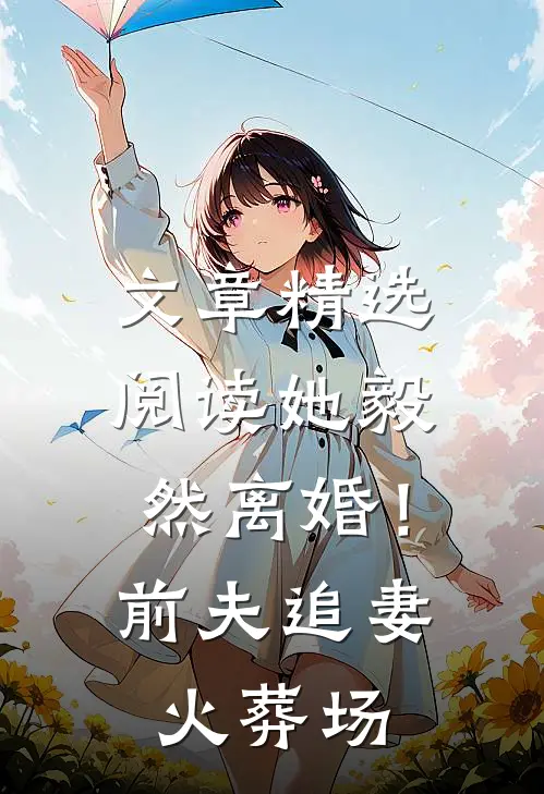 文章精选阅读她毅然离婚！前夫追妻火葬场