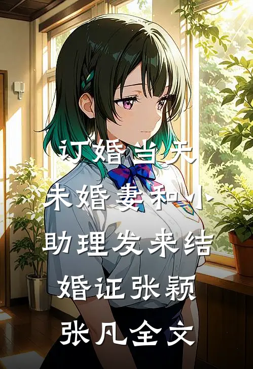 订婚当天，未婚妻和小助理发来结婚证张颖张凡全文