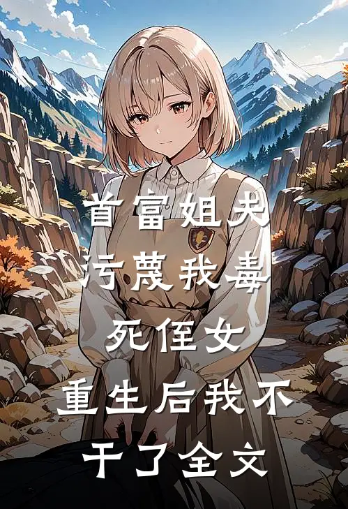 首富姐夫污蔑我毒死侄女,重生后我不干了全文免费