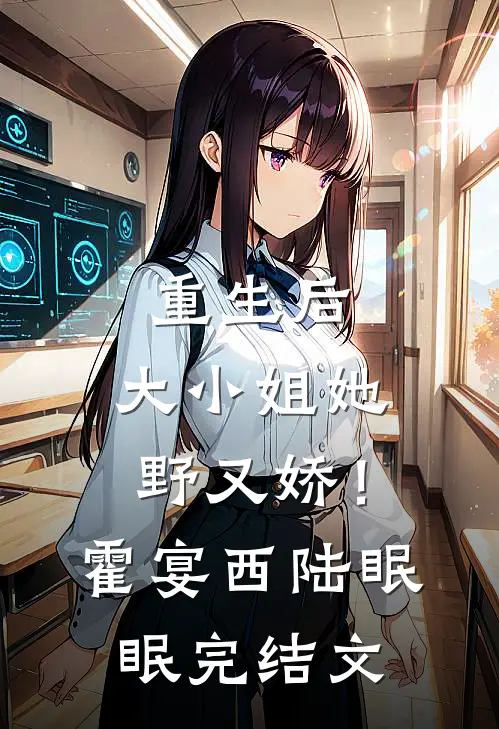 重生后，大小姐她野又娇！霍宴西陆眠眠完结文