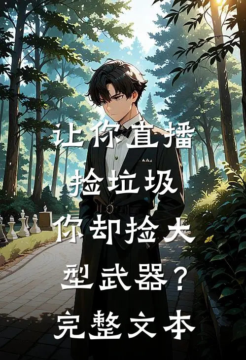 让你直播捡垃圾,你却捡大型武器?完整文本阅读