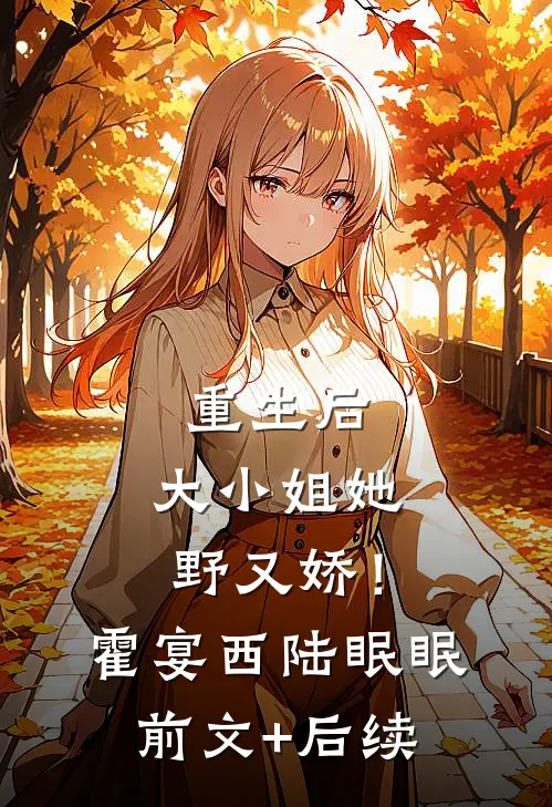 重生后，大小姐她野又娇！霍宴西陆眠眠前文+后续