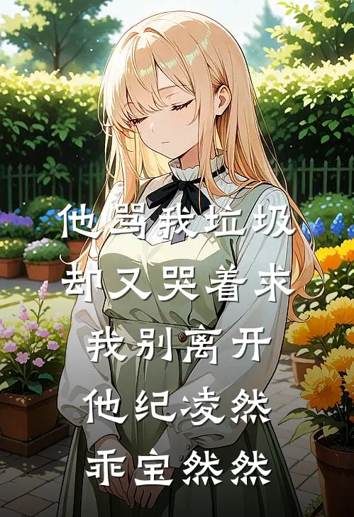 他骂我垃圾，却又哭着求我别离开他纪凌然乖宝然然