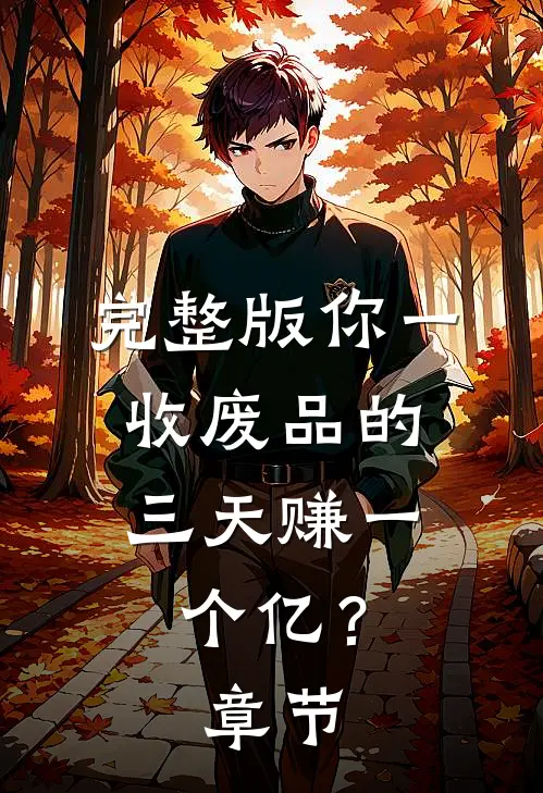 完整版你一收废品的，三天赚一个亿？章节