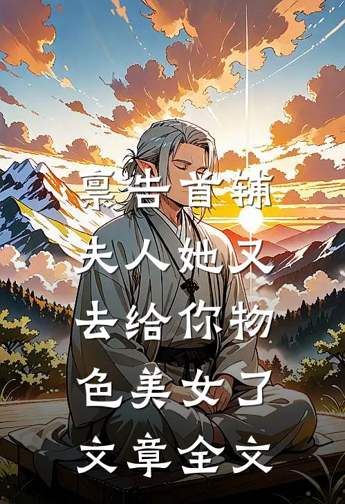 禀告首辅，夫人她又去给你物色美女了文章全文
