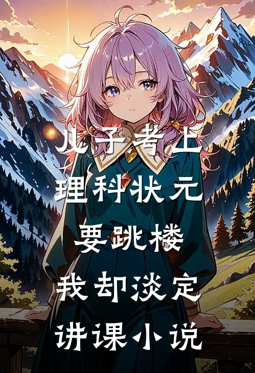 儿子考上理科状元要跳楼，我却淡定讲课小说