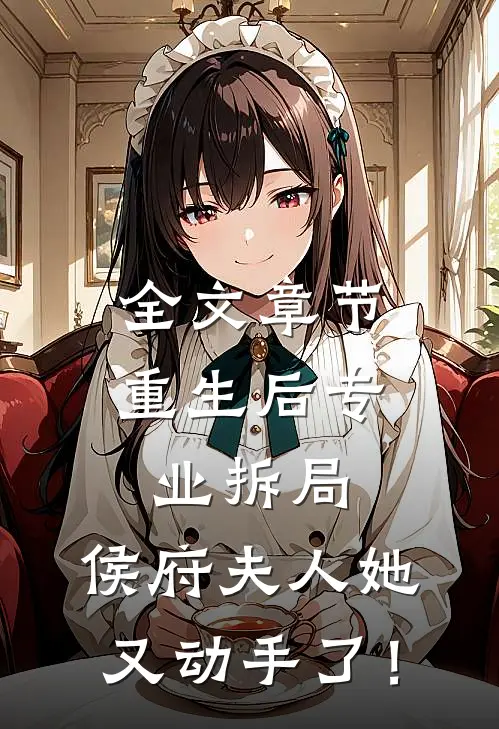 全文章节重生后专业拆局，侯府夫人她又动手了！