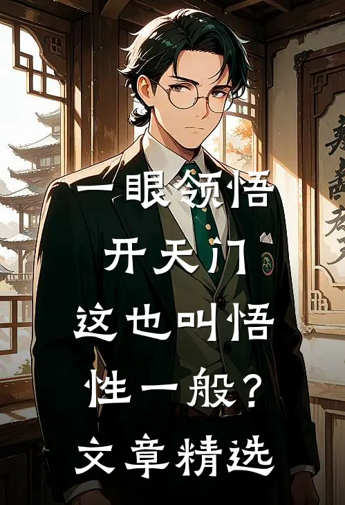 一眼领悟开天门,这也叫悟性一般?文章精选答案