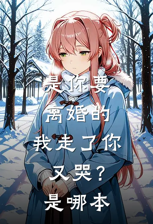 是你要离婚的,我走了你又哭?是哪本书里的